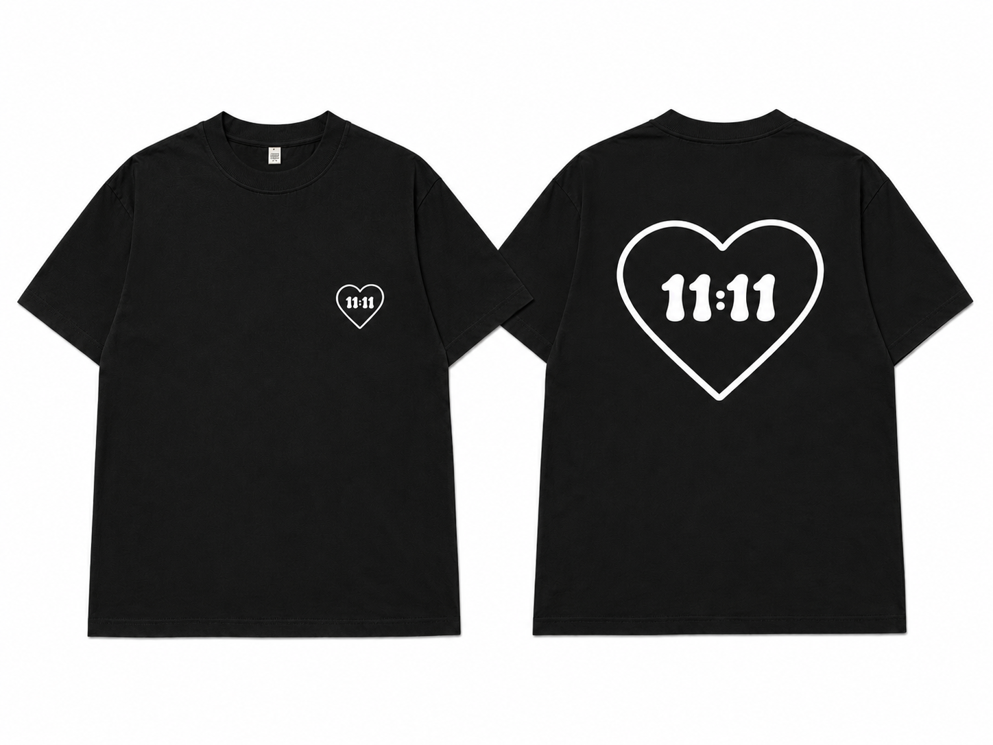 Oversized Obsidian 11:11 T-Shirt